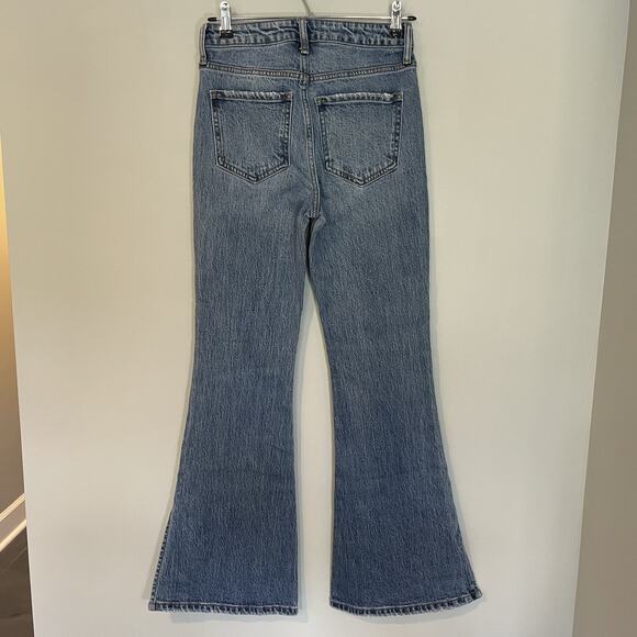 Flared Out Jeans by Willow & Root /Buckle 25x30 Ultra High Rise Med Wash Women’s - Picture 7 of 10